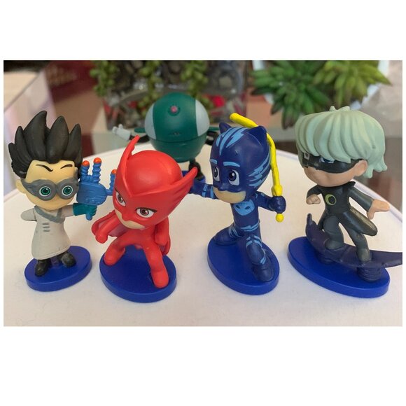 PJ Mask Action Figures 12 pcs - Cake Topper Birthday Cake Decorations - Picture 5 of 9